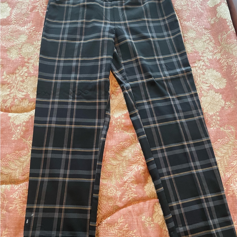 Plaid Zac and Rachel Dress Pants